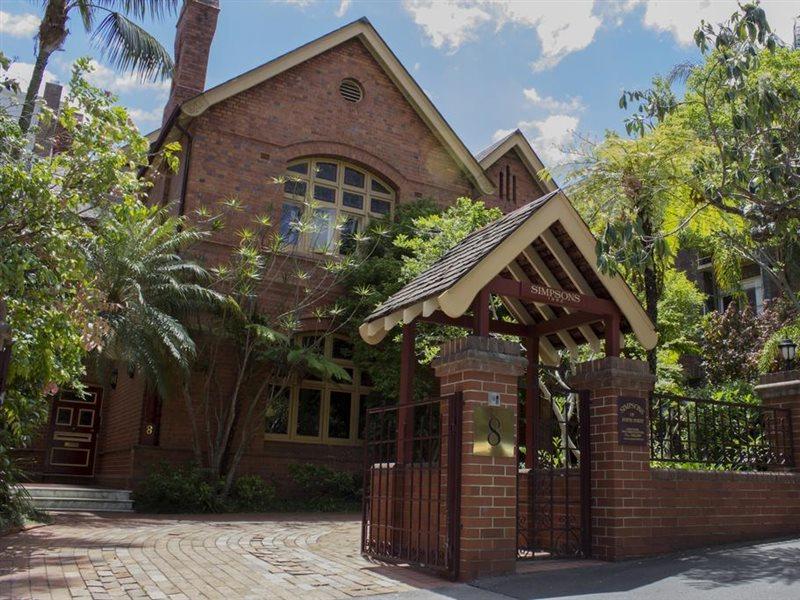 Simpsons Of Potts Point Hotell Sydney Eksteriør bilde